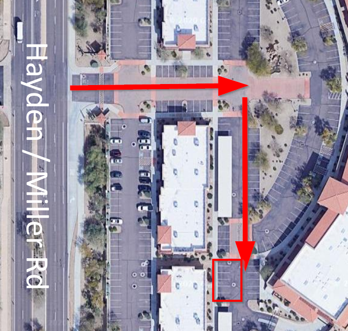 Map to our office